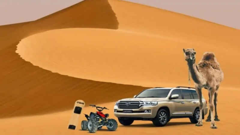 sharjah safari camel ride