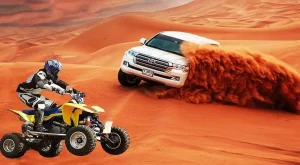 safari with quad bike