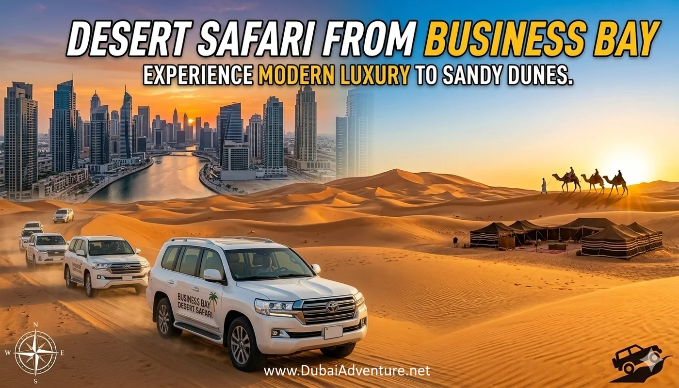 desert safari from business bay Dubai